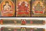 Jinas from the Guhyasamaja Mandala and Vajrasattva