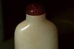 Snuff Bottle straight sided, flattened flask shape