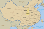 Locator Map of Shaanxi