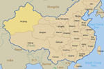 Locator Map of Xinjiang