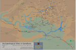 Detailed Map of Gandhara