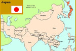 Locator Map of Japan