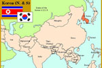 Locator Map of Korea