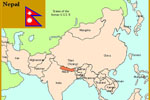 Locator Map of Nepal