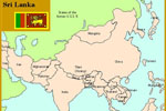 Locator Map of Sri Lanka