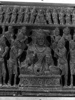 Buddha being worshipped by the 3 Kasyapas